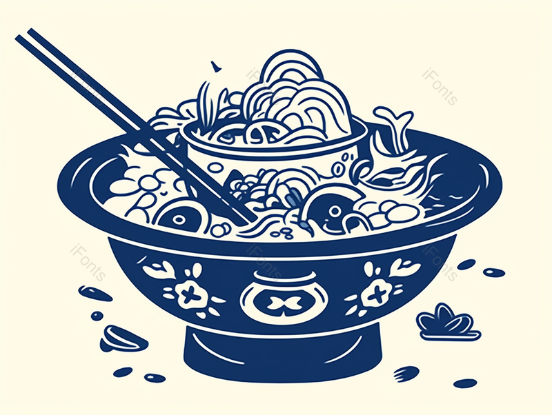 单色火锅创意线条素描插画,插画/手绘图,插画/手绘图库,插画/手绘图下载,插画/手绘